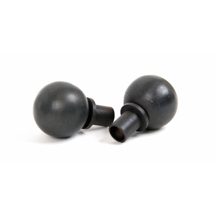 FROM THE ANVIL BALL CURTAIN FINIAL 2PK
