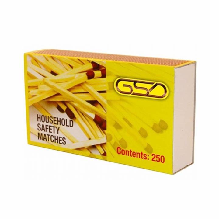 HOUSEHOLD MATCHES BOX 250