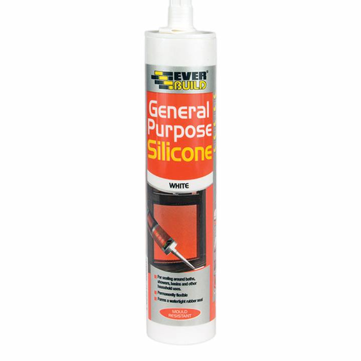 EVERBUILD 280ML GENERAL PURPOSE SILICONE CARTRIDGE