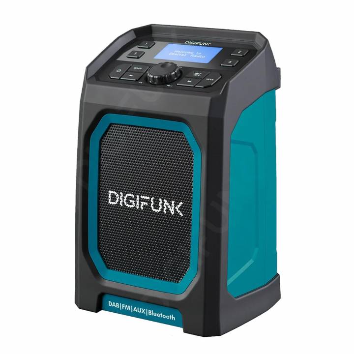 DIGIFUNK DAB RECHARGABLE BLUETOOTH RADIO GREEN