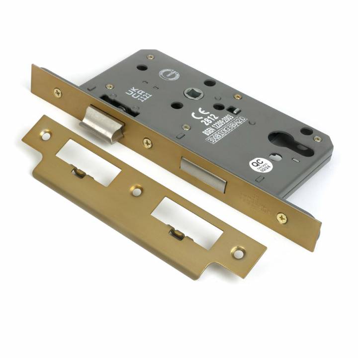 FROM THE ANVIL EURO DIN SASH LOCK 60MM X 72MM