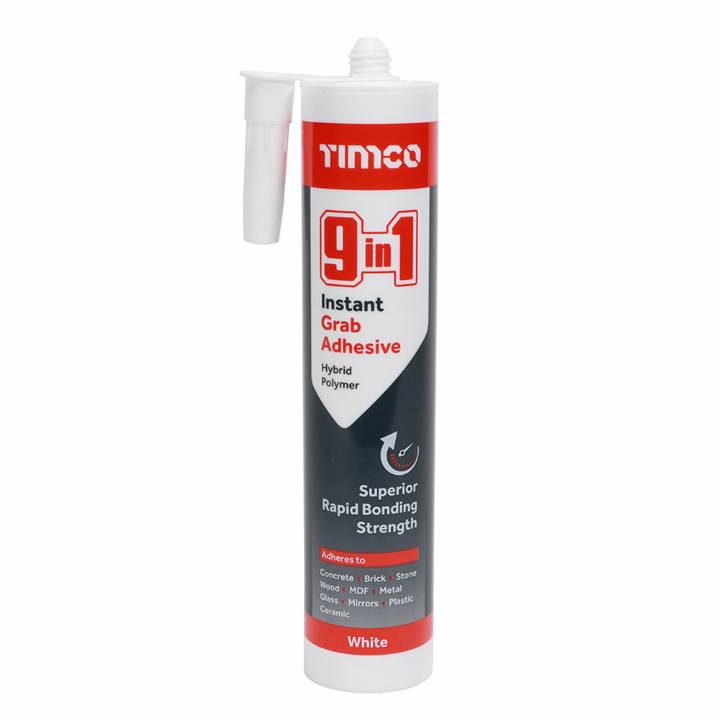TIMCO 9 IN 1 MULTI FIX INSTANT GRAB ADHESIVE 290ML
