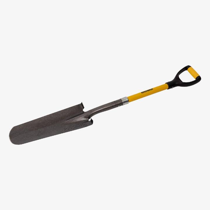 ROUGHNECK 42IN SHARP EDGE DRAINAGE SPADE