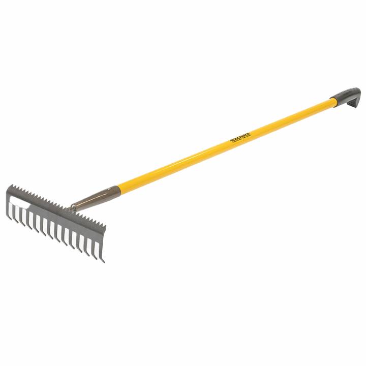 ROUGHNECK 350MM SHARP EDGE SOIL RAKE