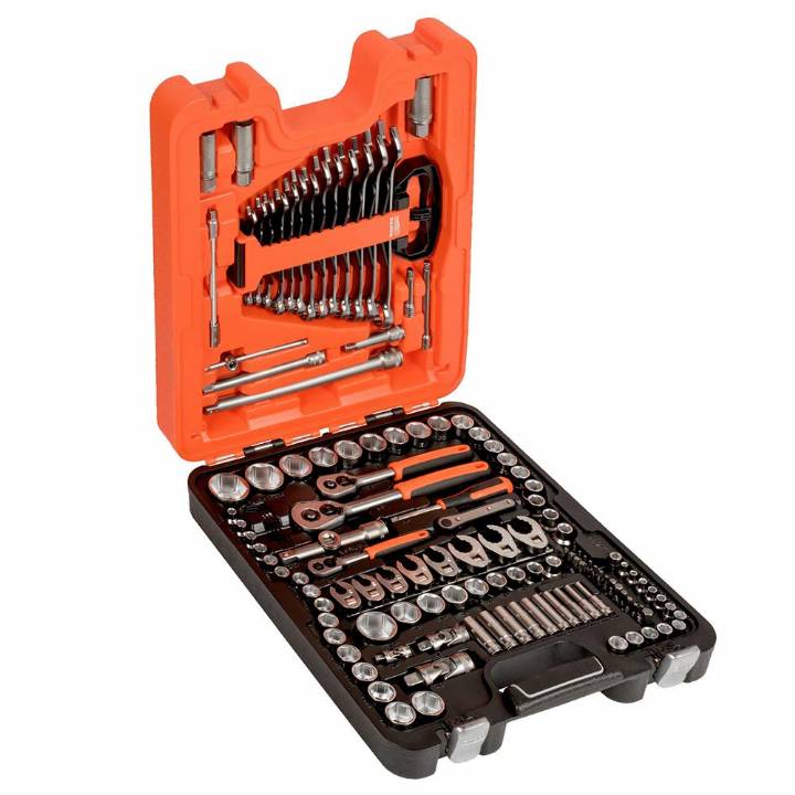 BAHCO SQUARE DRIVE SOCKET WRENCHES SCREWDRIVER SET 1/4 3/8 & 1/2IN 138PC
