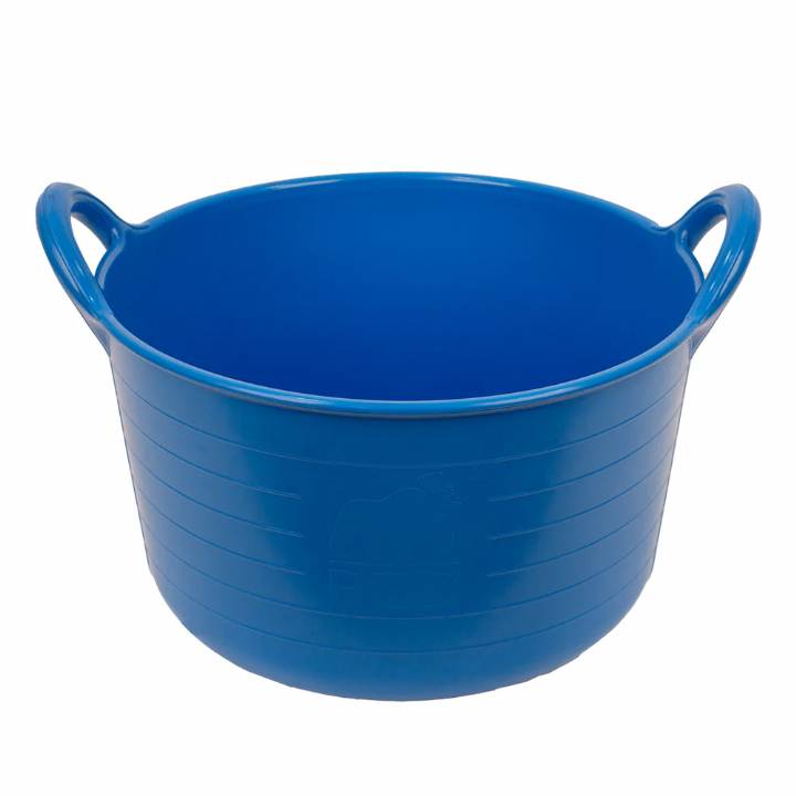 RED GORILLA 37L PLASTIC HANDLED POWER TUB BLUE