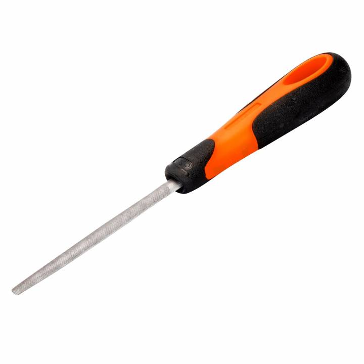 BAHCO ERGO HANDLED HALF ROUND SECOND CUT FILE 200MM