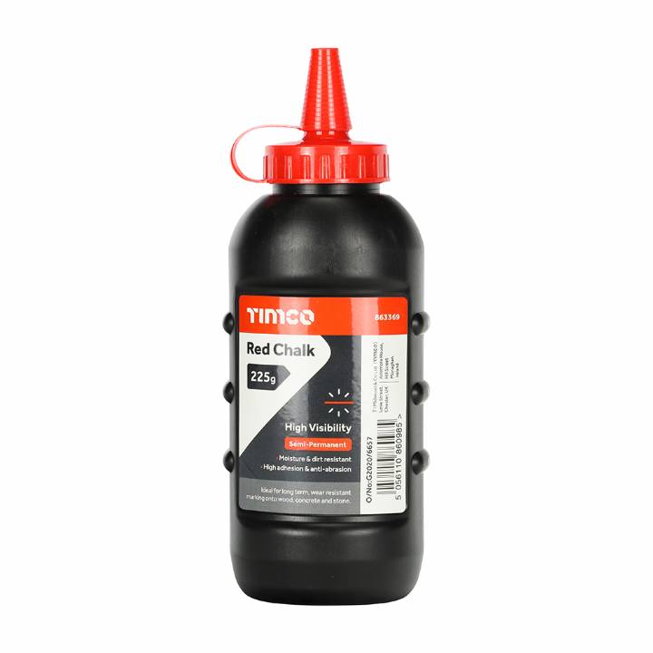 TIMCO RED CHALK 225G