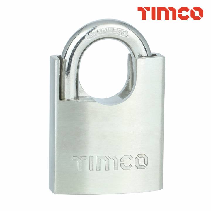 TIMCO 50MM STAINLESS STEEL MARINE PADLOCK