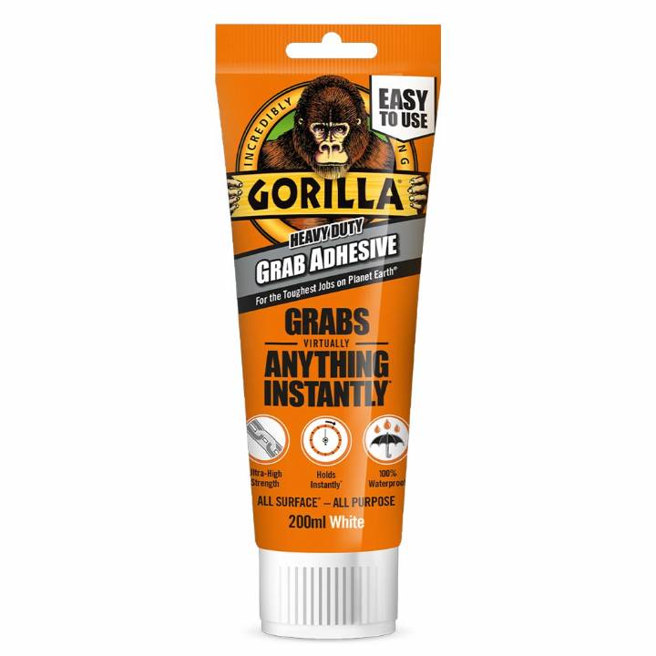 GORILLA HEAVY DUTY GRAB ADHESIVE 200ML