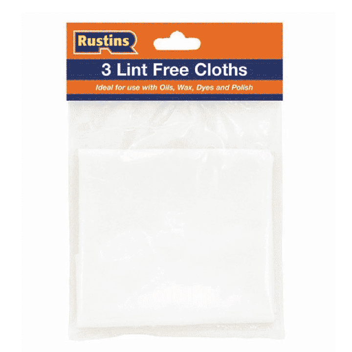 RUSTINS LINT FREE CLOTH 3 PACK