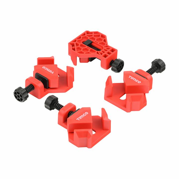 TIMCO QUICK CORNER CLAMPS SET 4PC