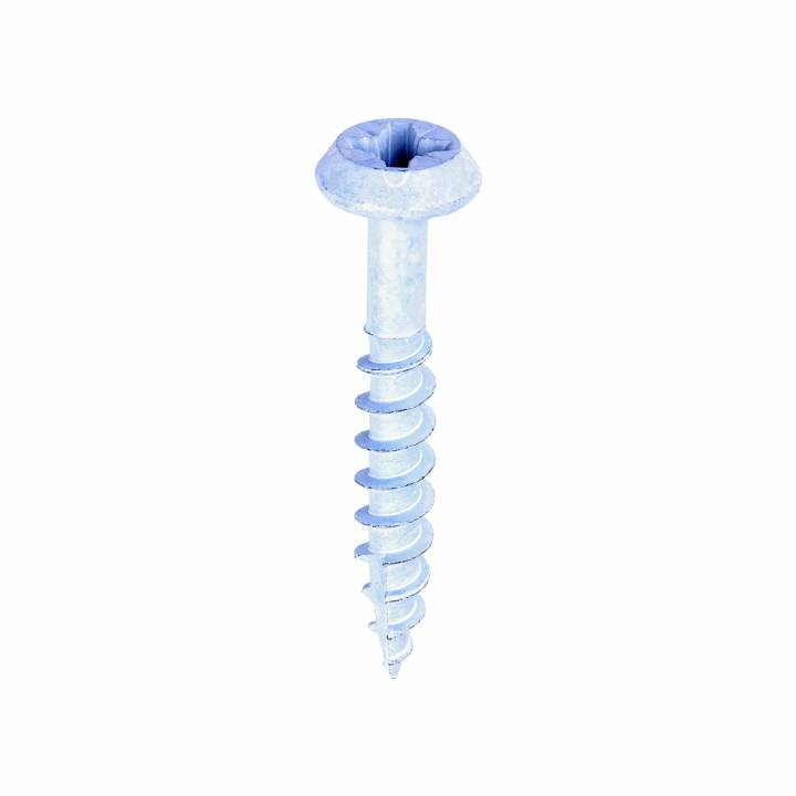 TIMCO RAINWATER PZ SCREWS LOW PROFILE WHITE 200PK