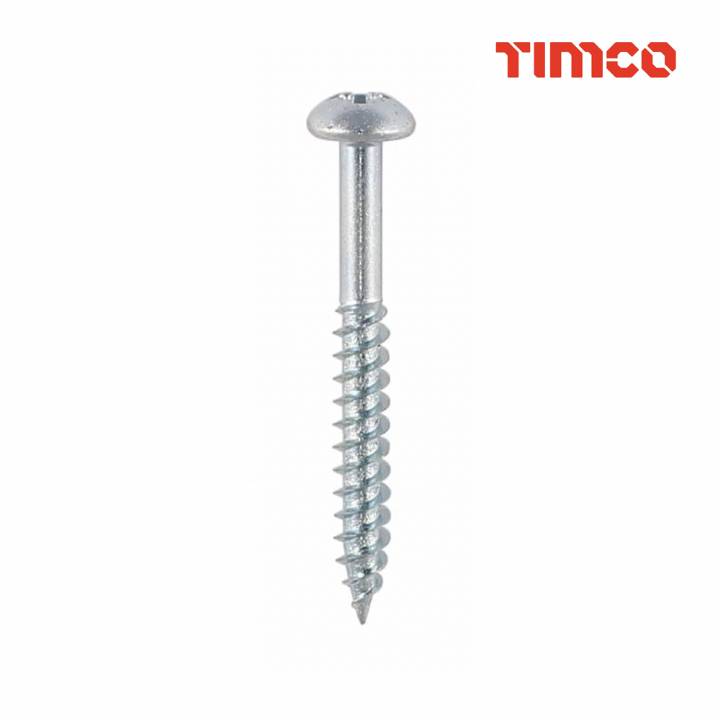 TIMCO ROUNDHEAD POZI WOODSCREWS