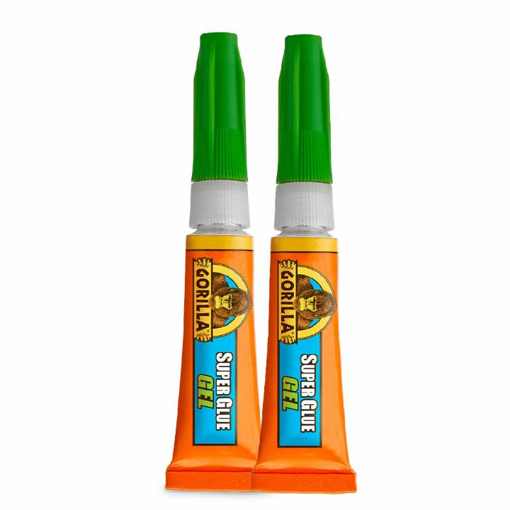 GORILLA SUPERGLUE GEL TWIN PACK 2 X 3G