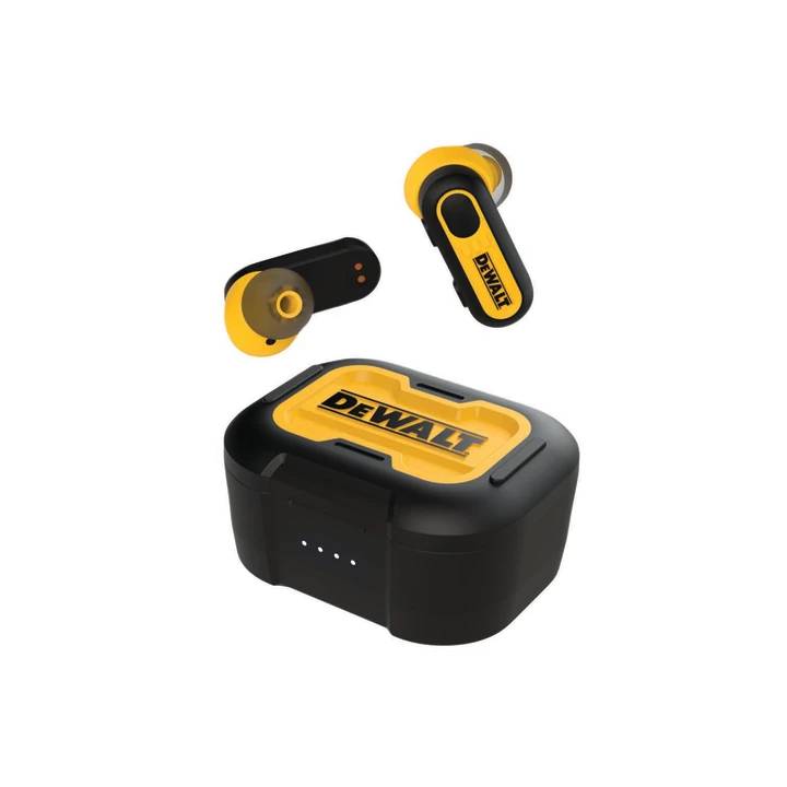 DEWALT JOBSITE PRO-X1 TRUE WIRELESS EARBUDS WITH CHARGER