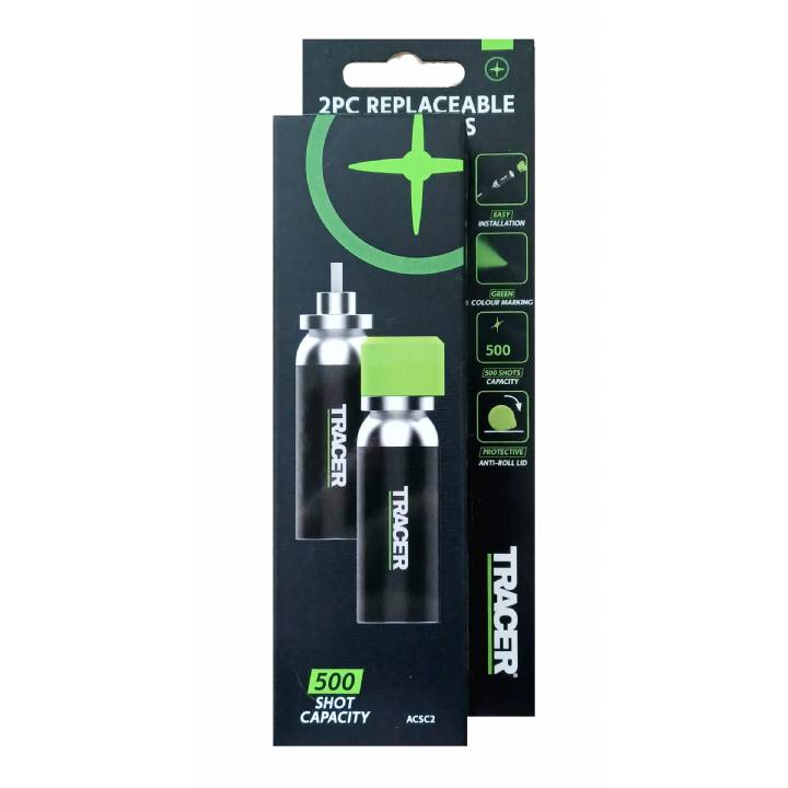 TRACER TRUESHOT REPLACEMENT CANISTER PK.2