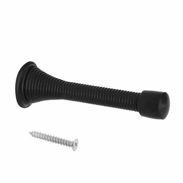 FRISCO DOOR STOP SPRUNG BLACK