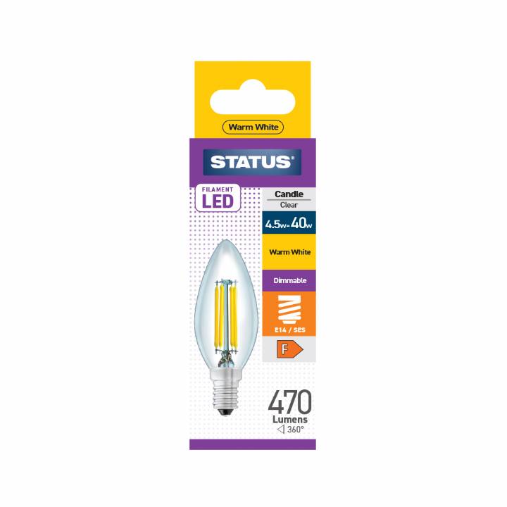 STATUS 4W SES DIMMABLE CANDLE LED