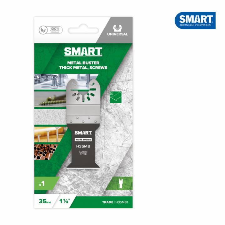 SMART 35mm TUNGSTEN CARBIDE METALBUSTER MULTI-TOOL BLADE