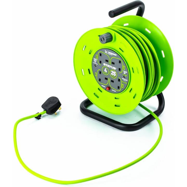 STATUS 25M EXTENSION LEAD 13AMP