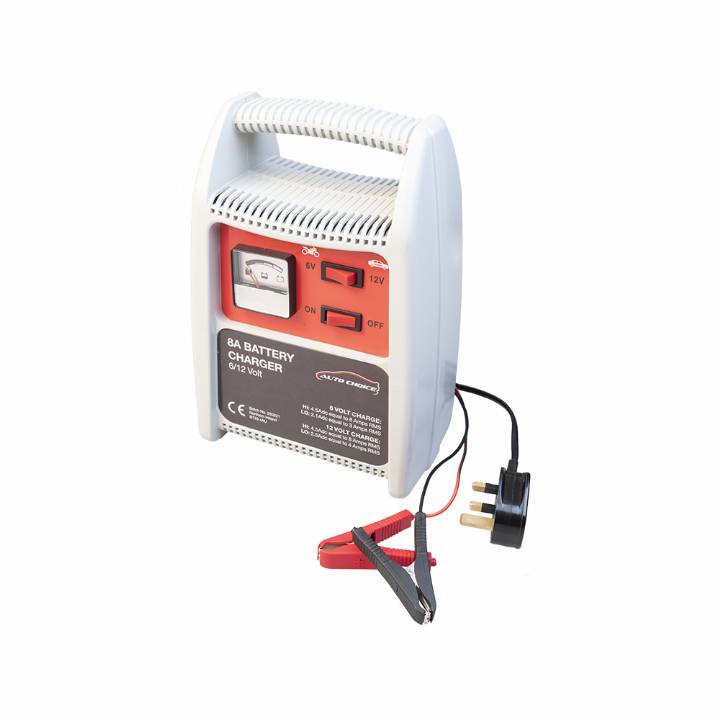 AUTOCHOICE 8 AMP BATTERY CHARGER