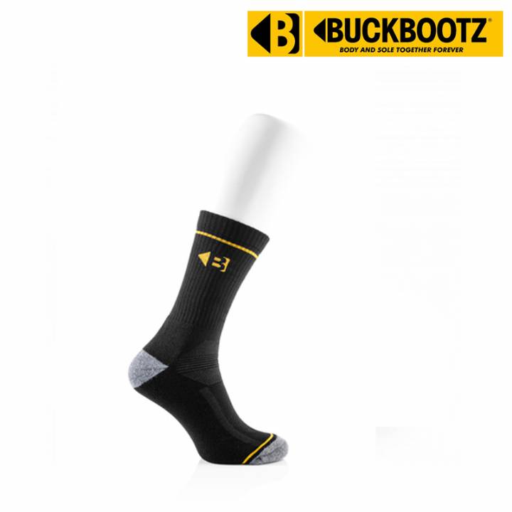 BUCKLER BUCKBOOTZ BLACK COOL WORK SOCKS MEDIUM 9 - 12