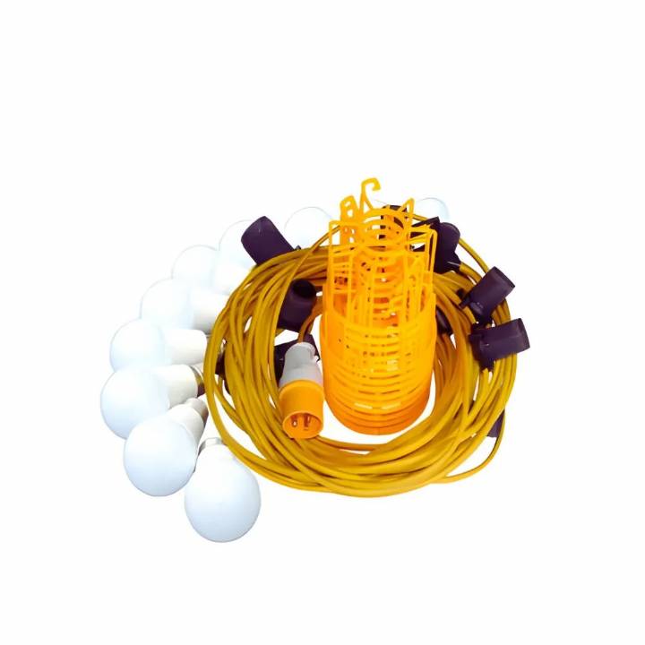 110V 22M LED FESTOON KIT 100W 10 BULB