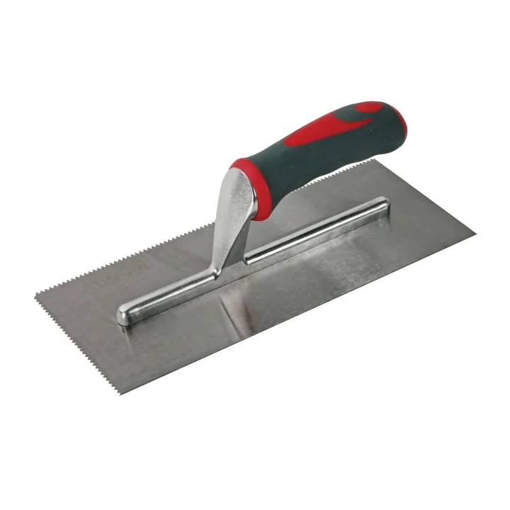 FAITHFULL 3MM 'V' NOTCH TROWEL 280X115MM