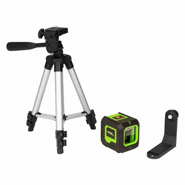 GRETTZ MINI CROSS LINE GREEN BEAM LASER inc TRIPOD