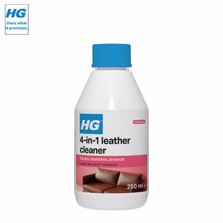 HG 4 IN 1 LEATHER CLEANER 250ML