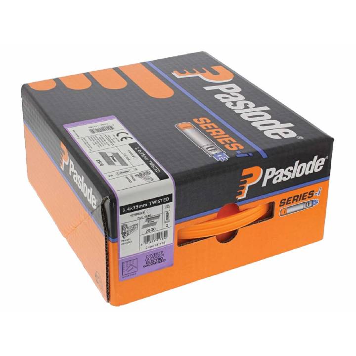 PASLODE PPN NAILS 2500 & 2 FUEL CELLS