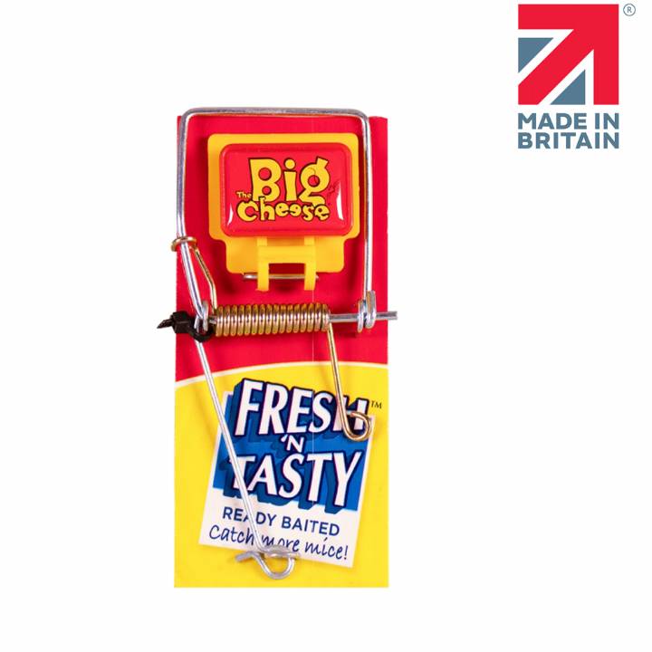 BIG CHEESE FRESH BAITED MOUSE TRAP