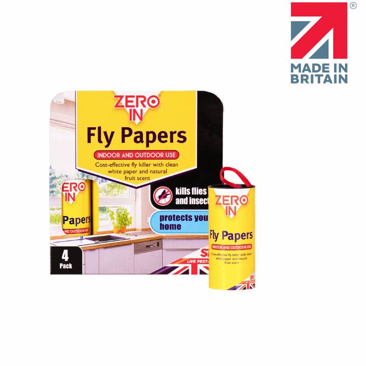 FLY PAPER STRIPS PK.4