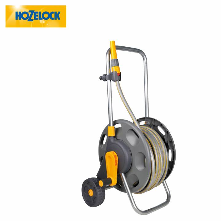 HOZELOCK 30M ASSEMBLED HOSE WITH HOSE CART