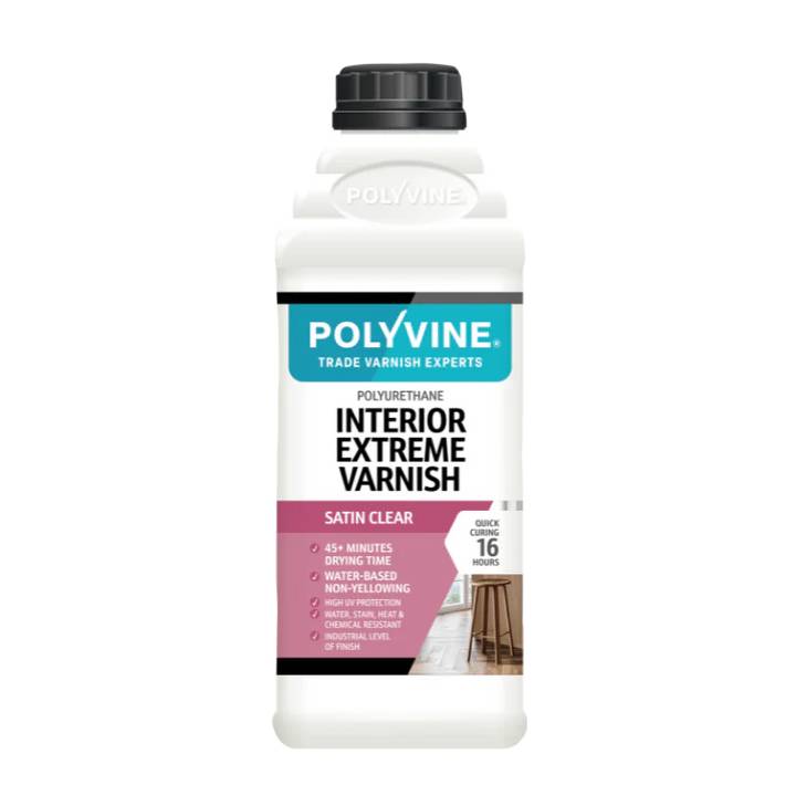 POLYVINE HEAVY DUTY EXTREME VARNISH 1L SATIN