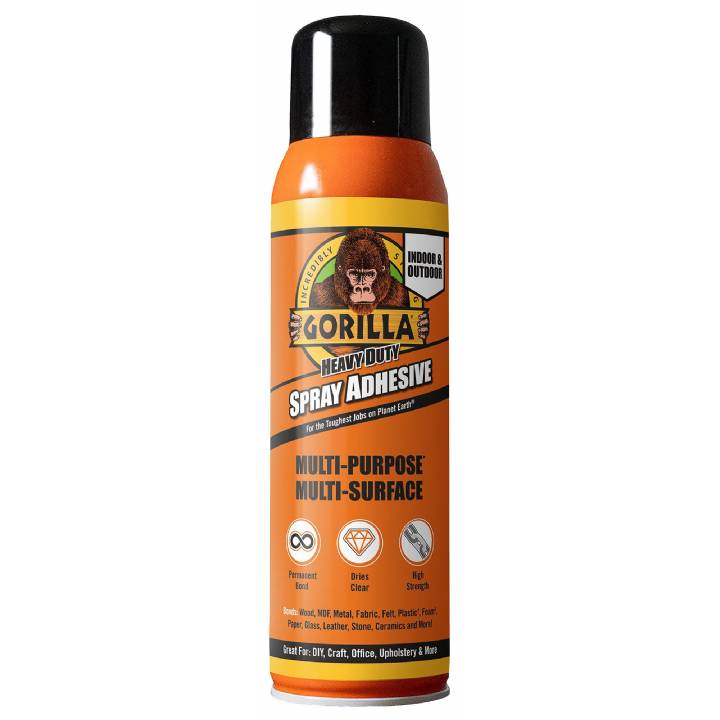 GORILLA H/DUTY SPRAY ADHESIVE 400ML