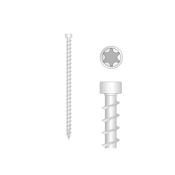 CYLINDER HEAD SCREWS GALV *EACH*