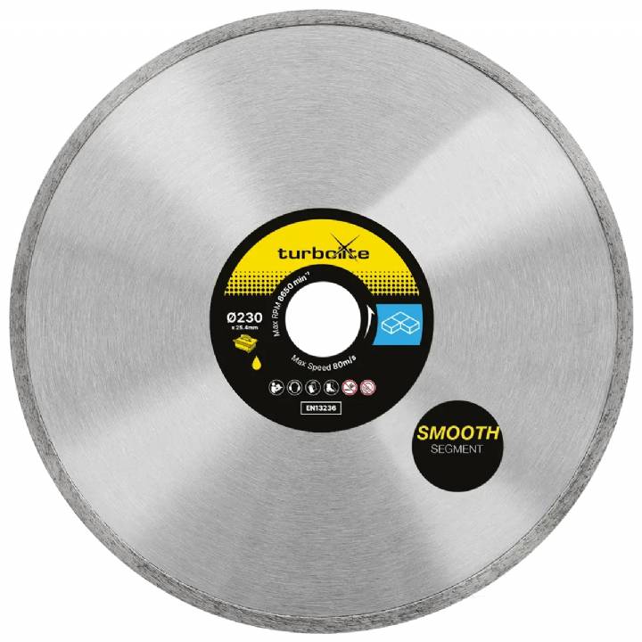 TURBOLITE 250mm WET TILE CUTTER BLADE