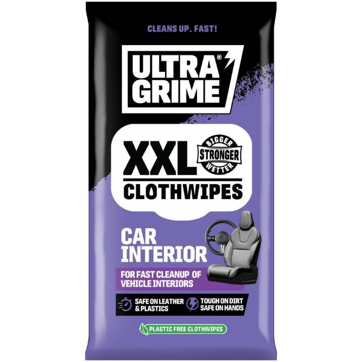 ULTRAGRIME CAR INTERIOR WIPES PK.20