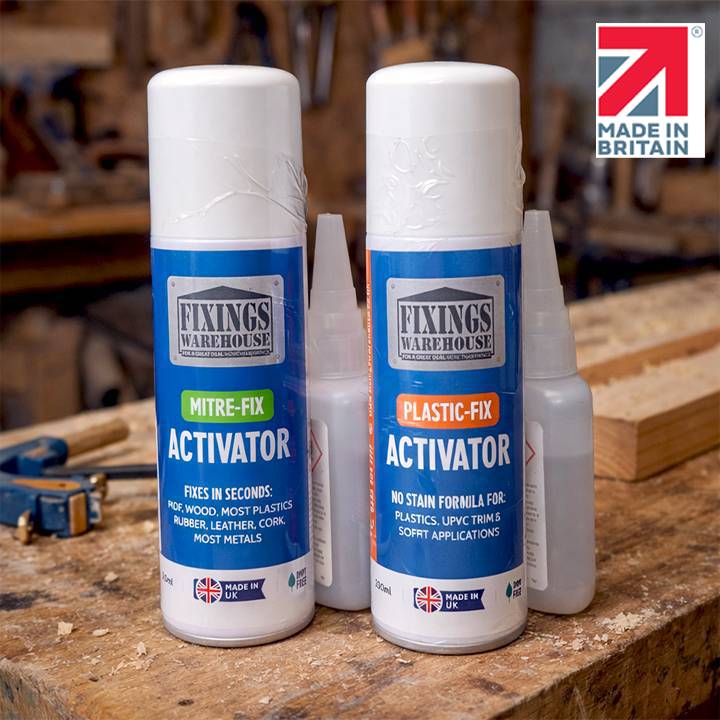 FIXINGS WAREHOUSE MITRE GLUE KITS