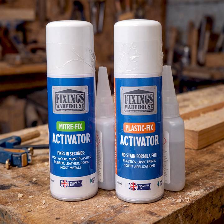 FIXINGS WAREHOUSE MITRE GLUE KITS